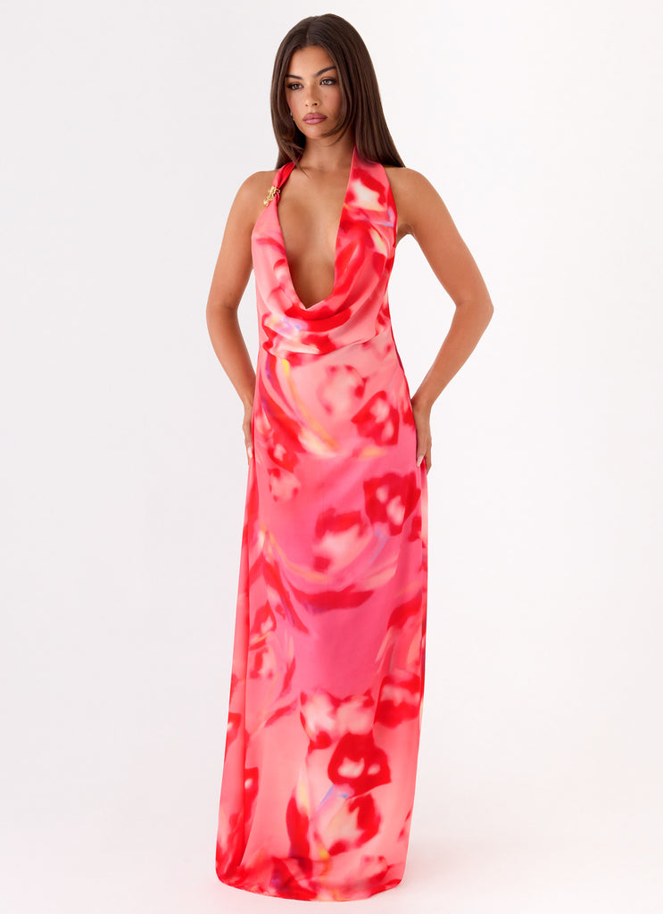 Lalia Maxi Dress - Sun Blushed Bloom