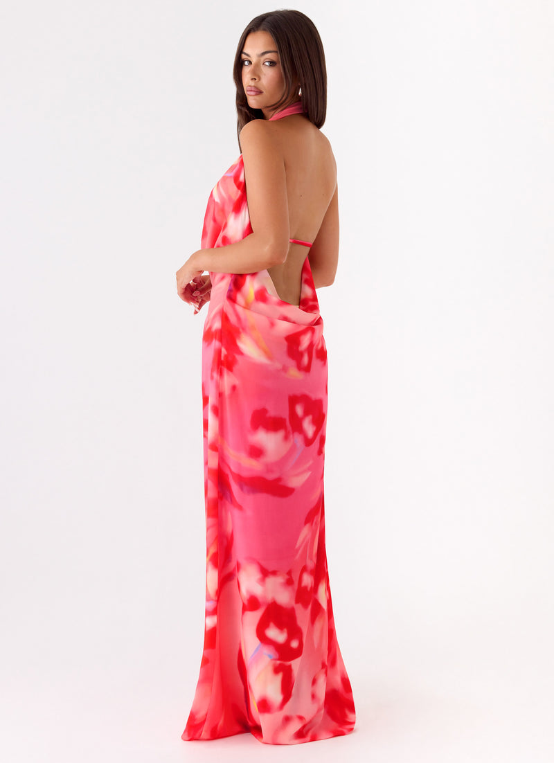 Lalia Maxi Dress - Sun Blushed Bloom