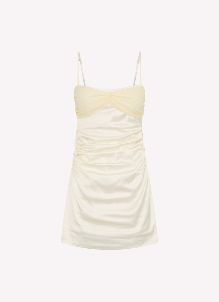 Last Summer Mini Dress - Ivory