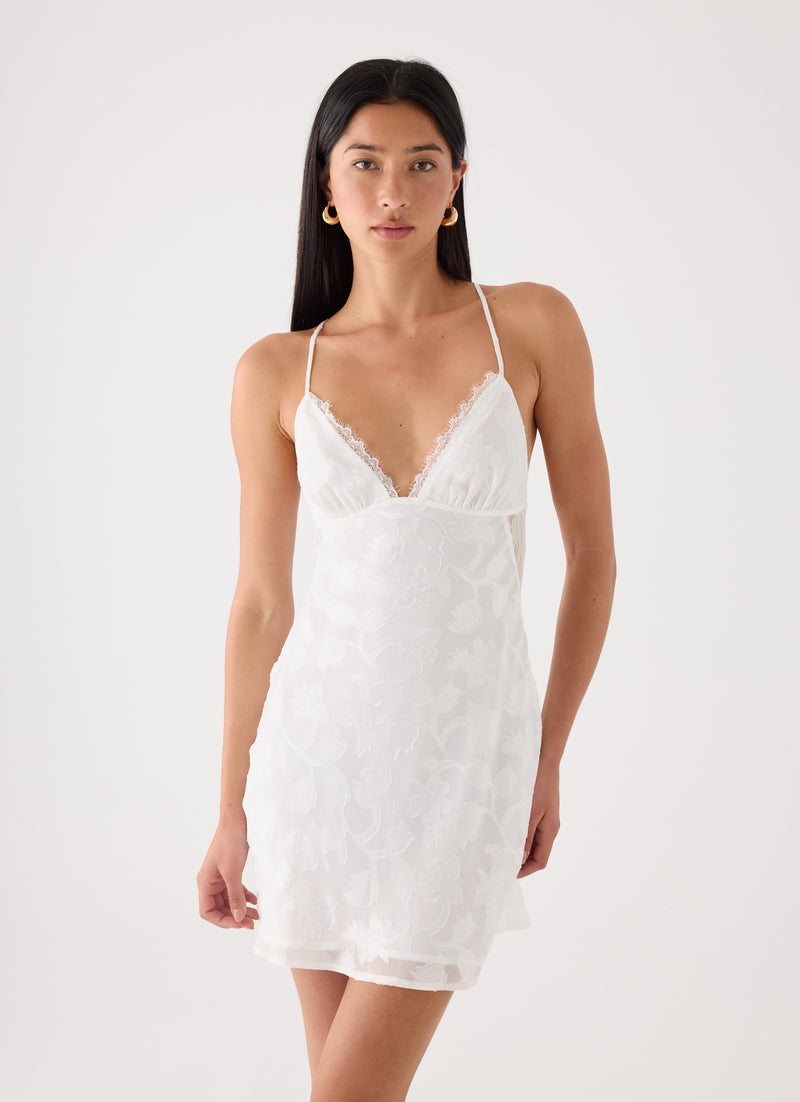 Leeana Mini Dress - White