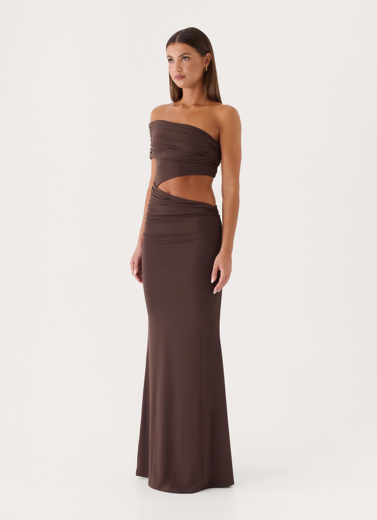 Lennen Maxi Dress - Chocolate