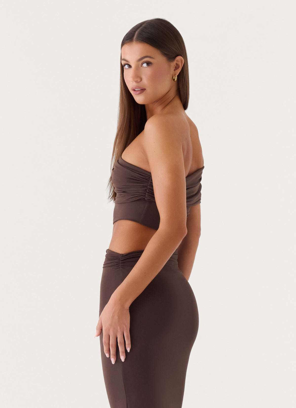 Lennen Maxi Dress - Chocolate