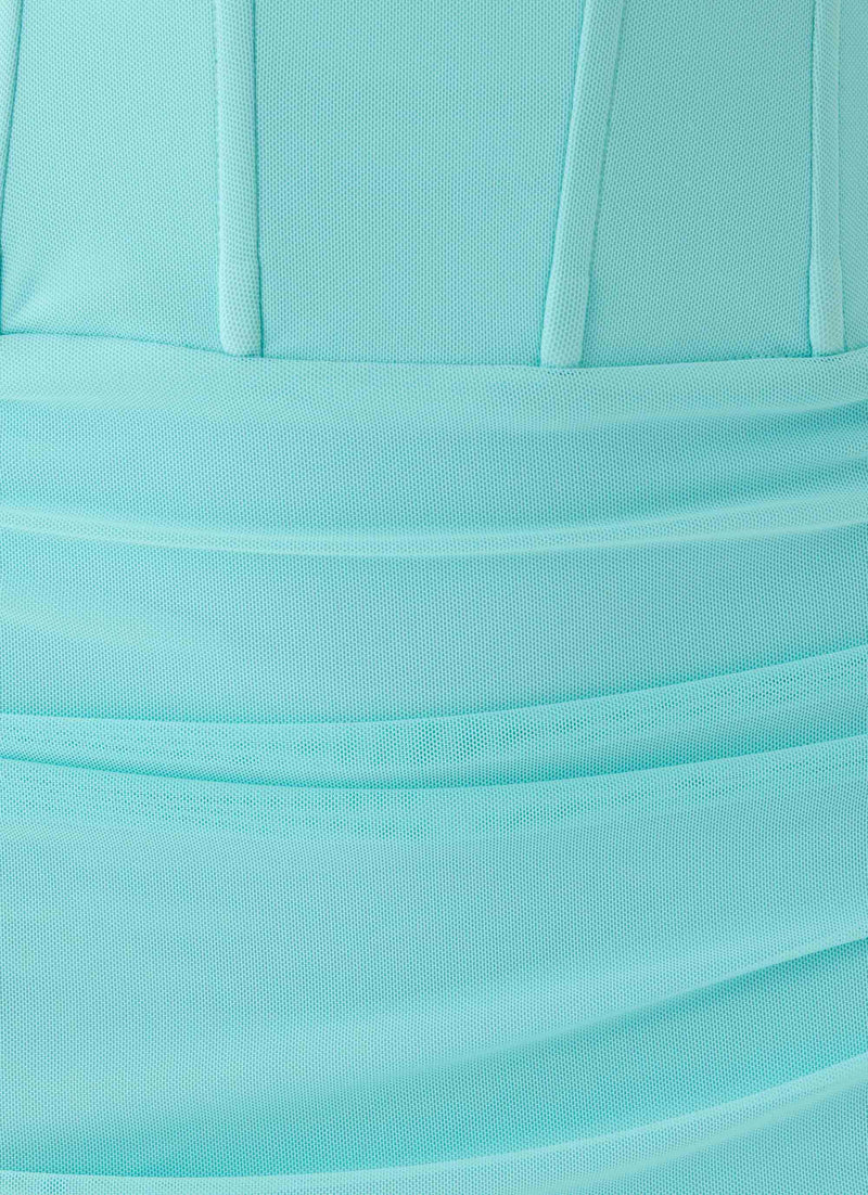 Lia Maxi Dress - Aqua