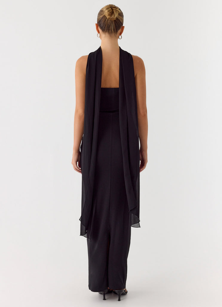 Libra Maxi Dress - Black