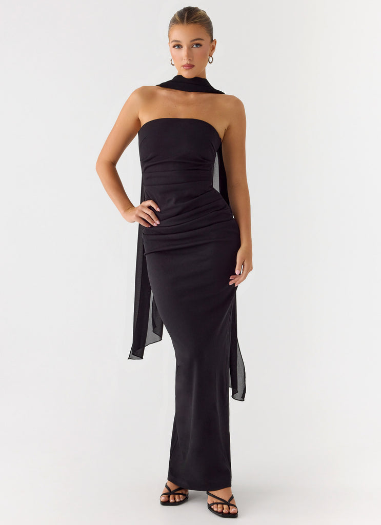Libra Maxi Dress - Black