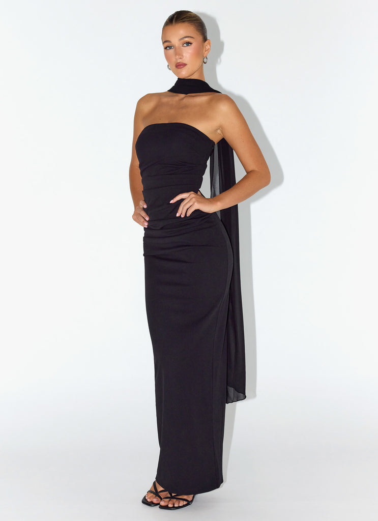 Libra Maxi Dress - Black