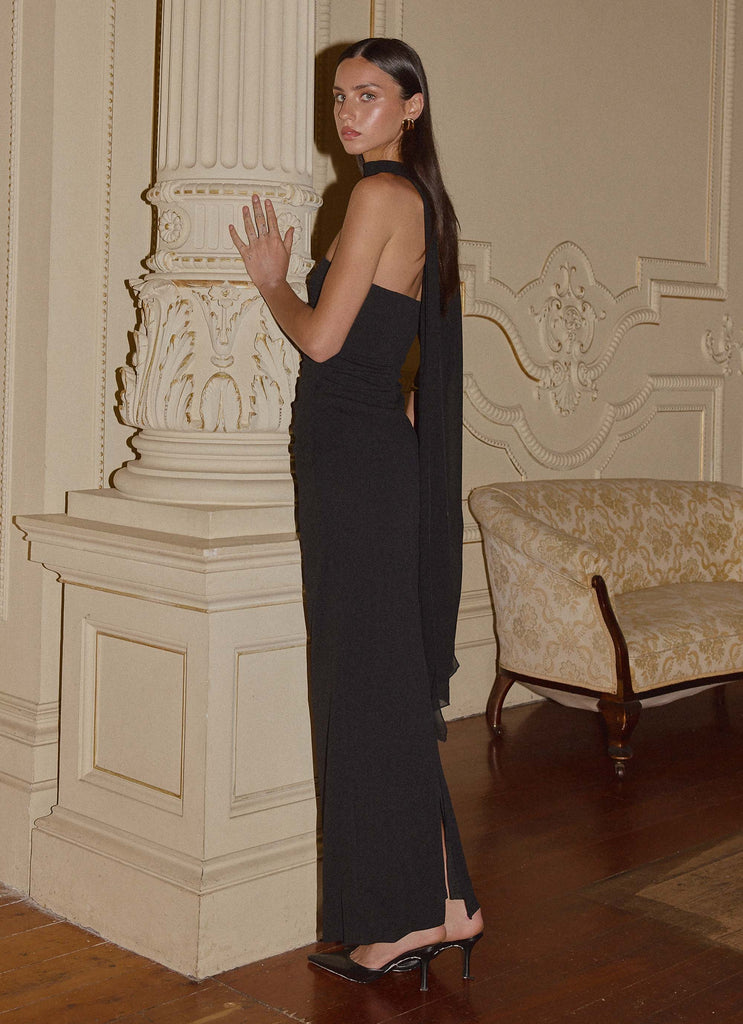 Libra Maxi Dress - Black