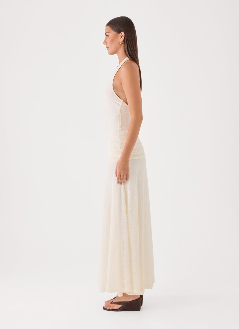 Lisa Maxi Dress - Ivory