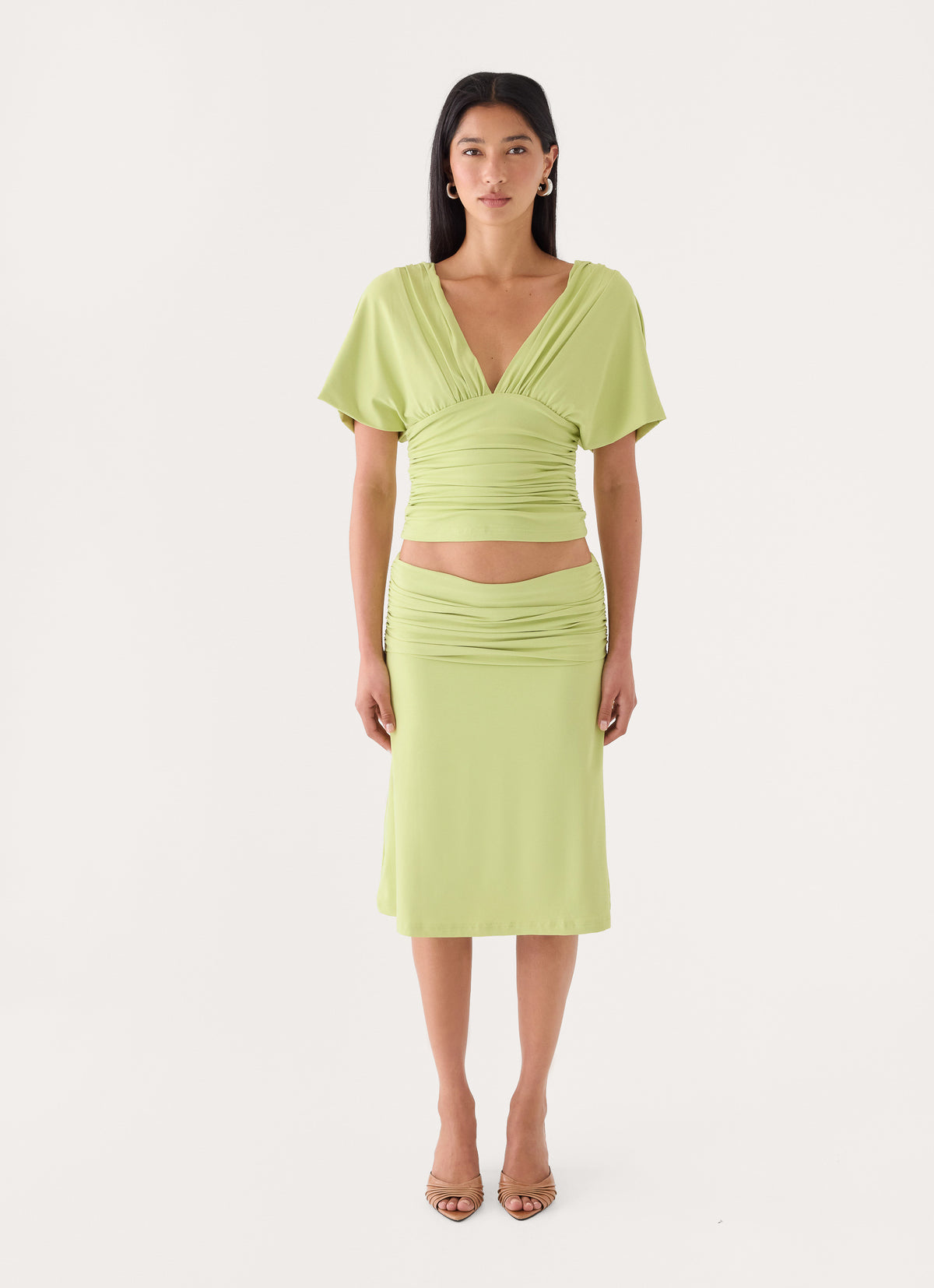Lorelei Top - Soft Lime