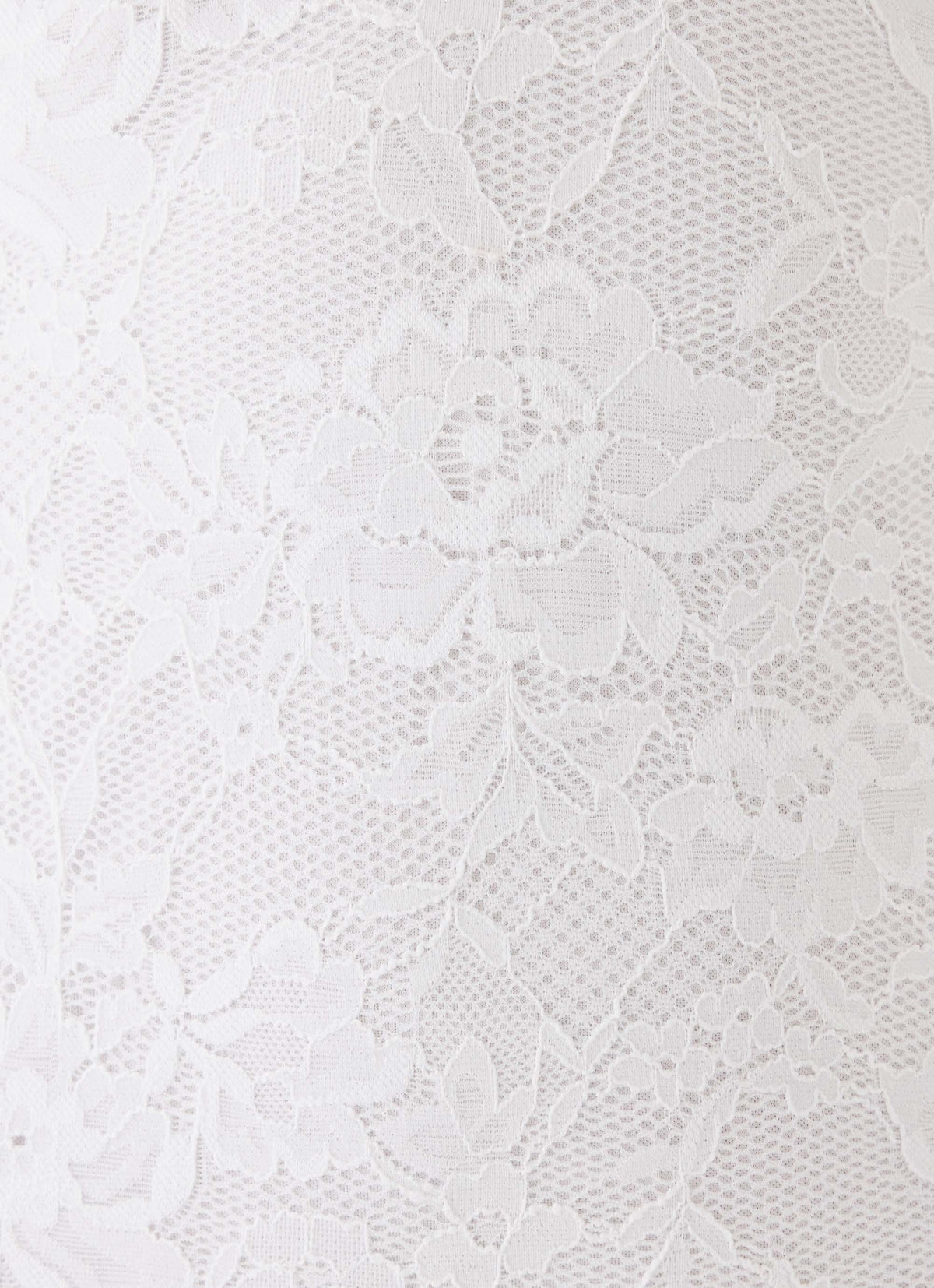 Love Street Lace Midi Dress - White
