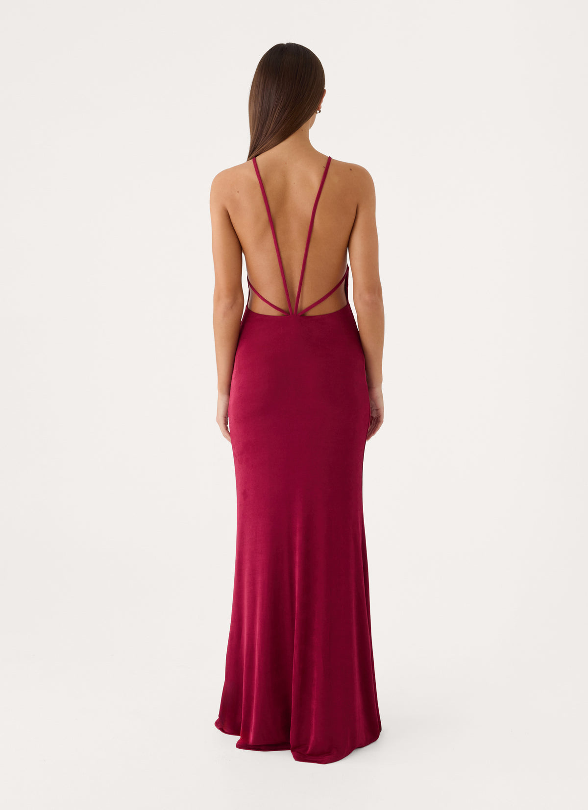 Lovely Rita Maxi Dress - Sangria