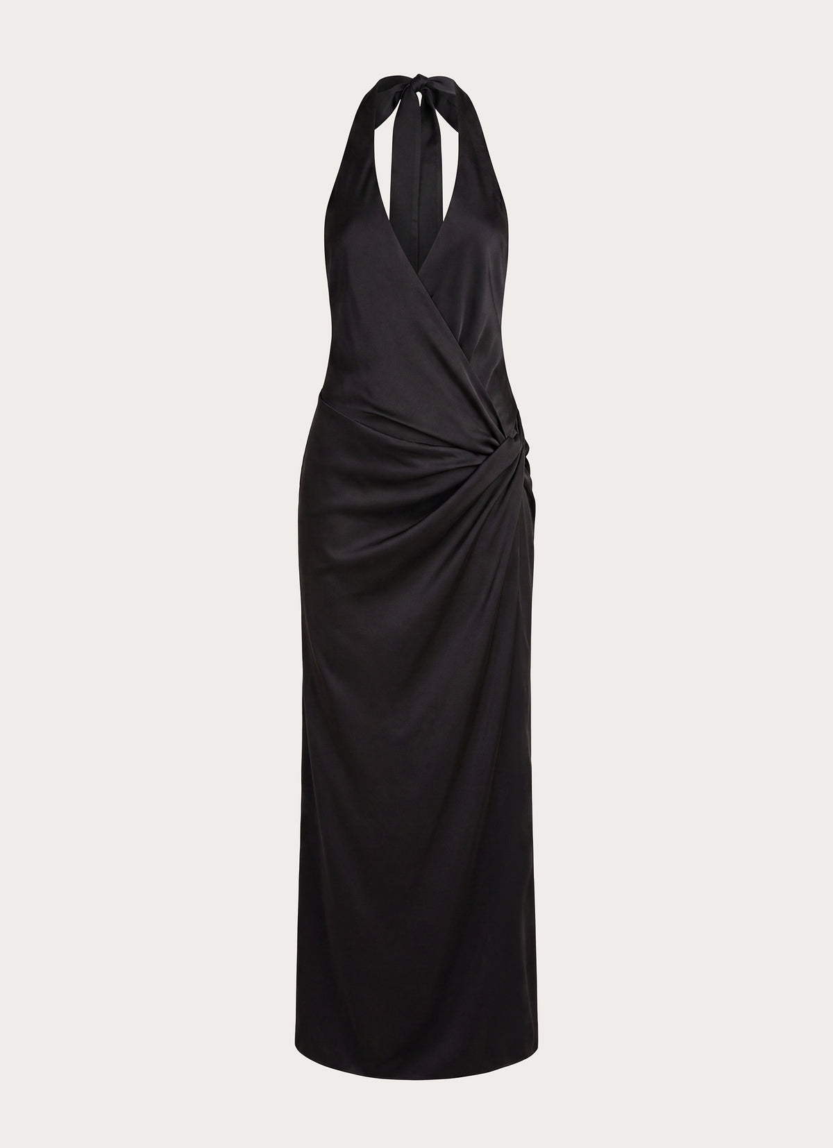 Lumae Halter Maxi Dress - Black