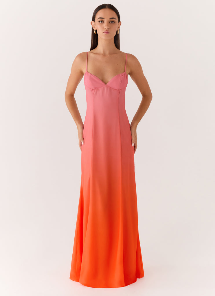 Madelyn Maxi Dress - Sunset Ombre