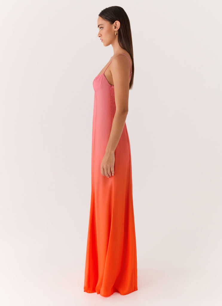 Madelyn Maxi Dress - Sunset Ombre