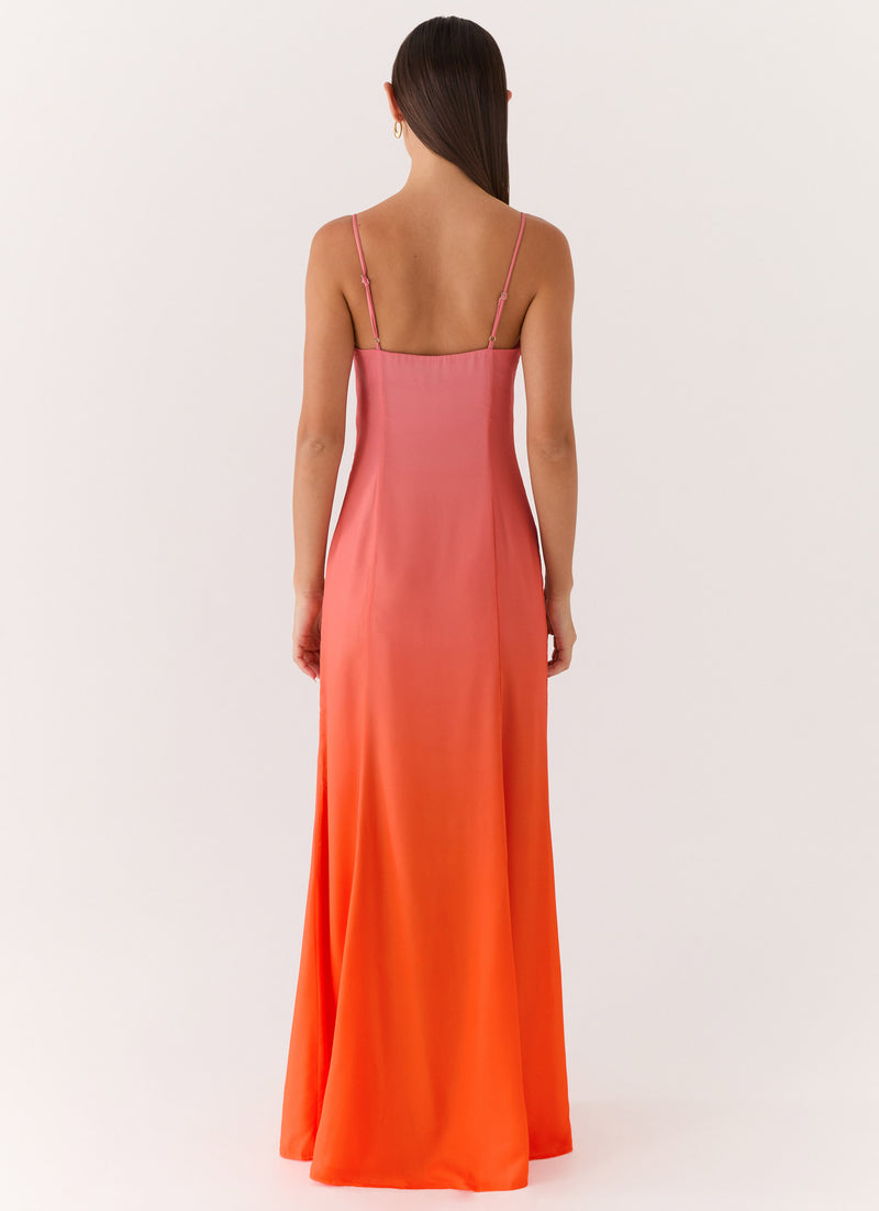 Madelyn Maxi Dress - Sunset Ombre