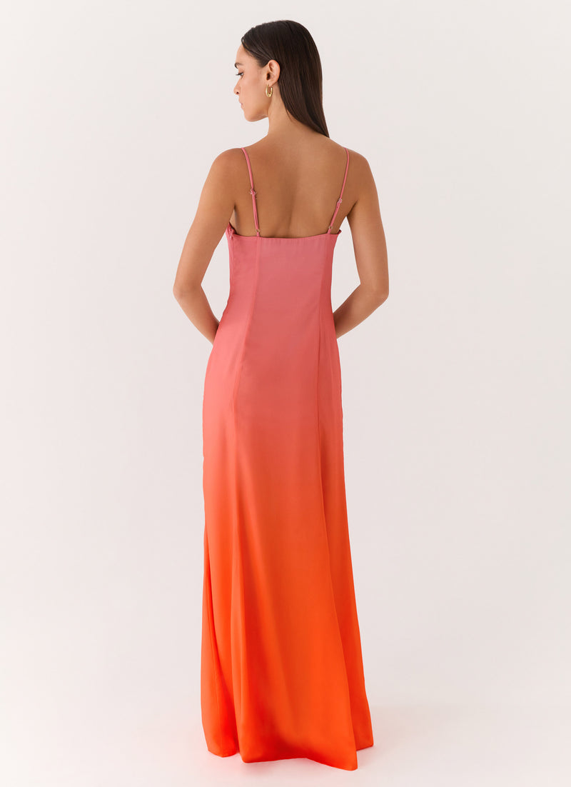 Madelyn Maxi Dress - Sunset Ombre