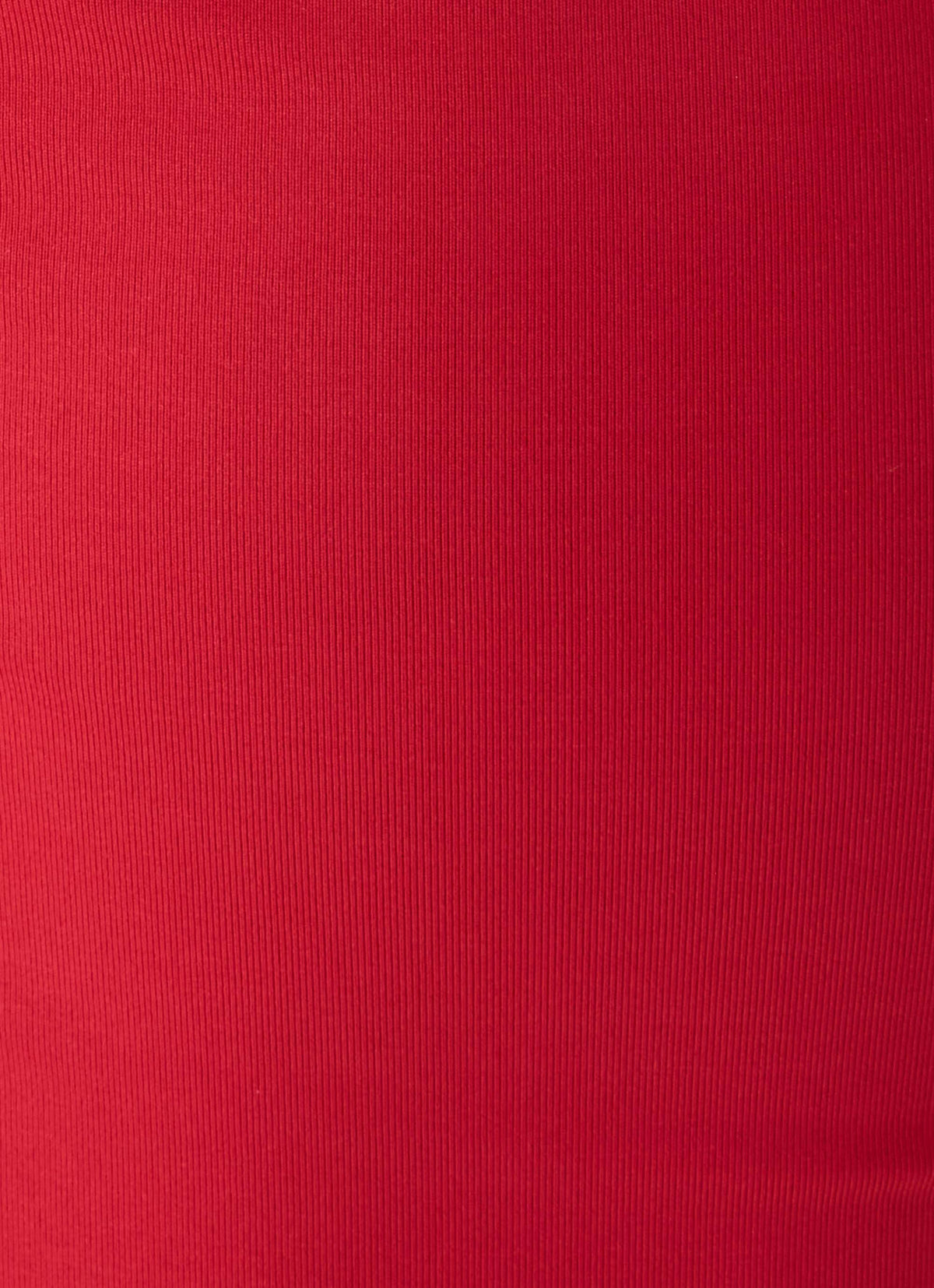 Madelyne Jersey Top - Chilli Red