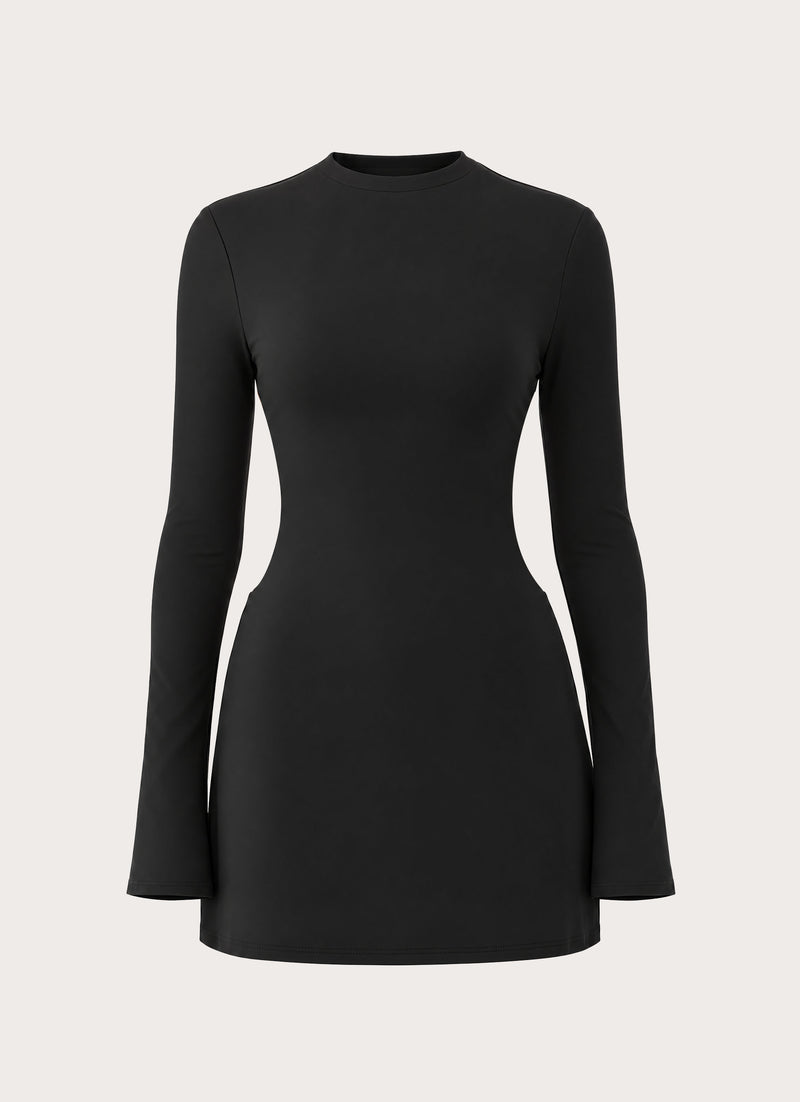 Maelle Mini Dress - Washed Black