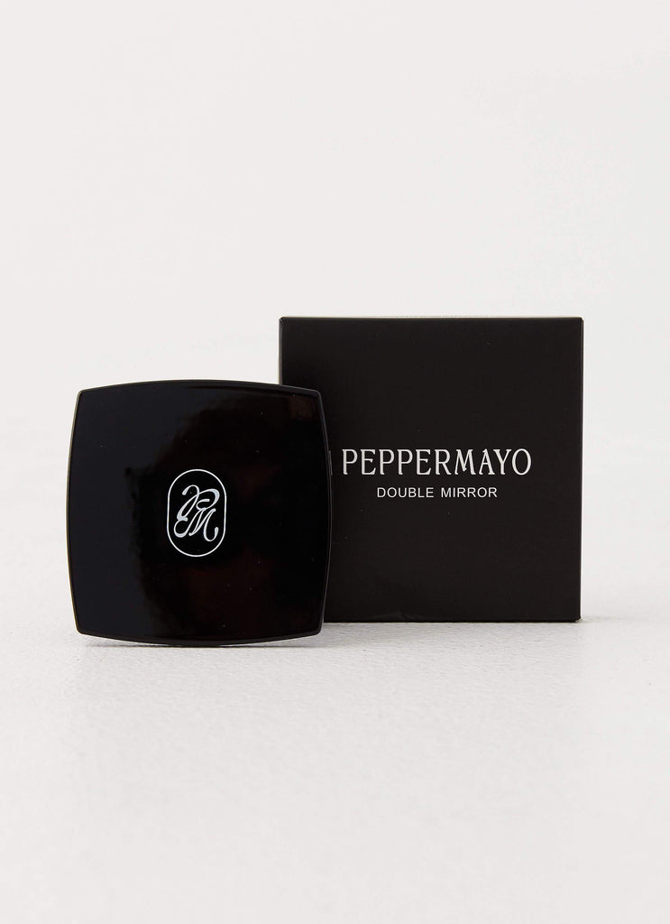 Peppermayo Makeup Mirror - Black