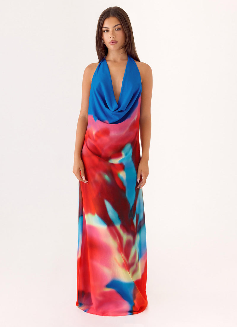 Mayu Maxi Dress - Twilight Petal