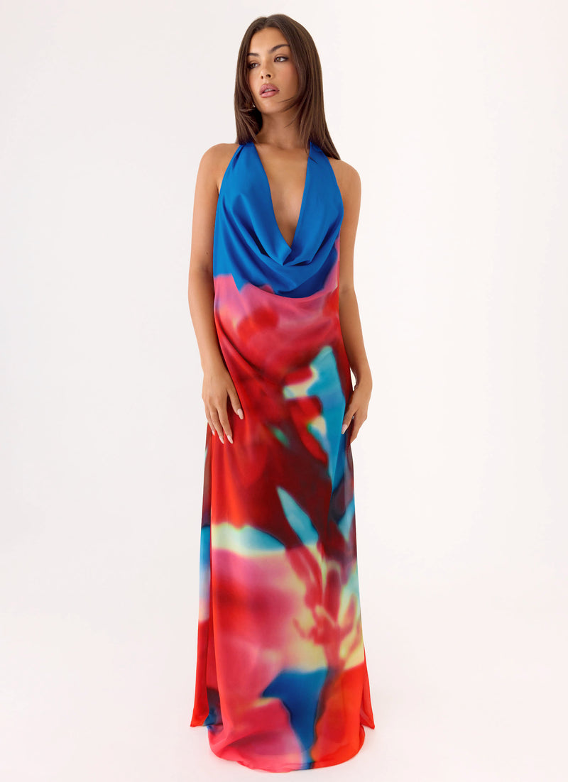 Mayu Maxi Dress - Twilight Petal