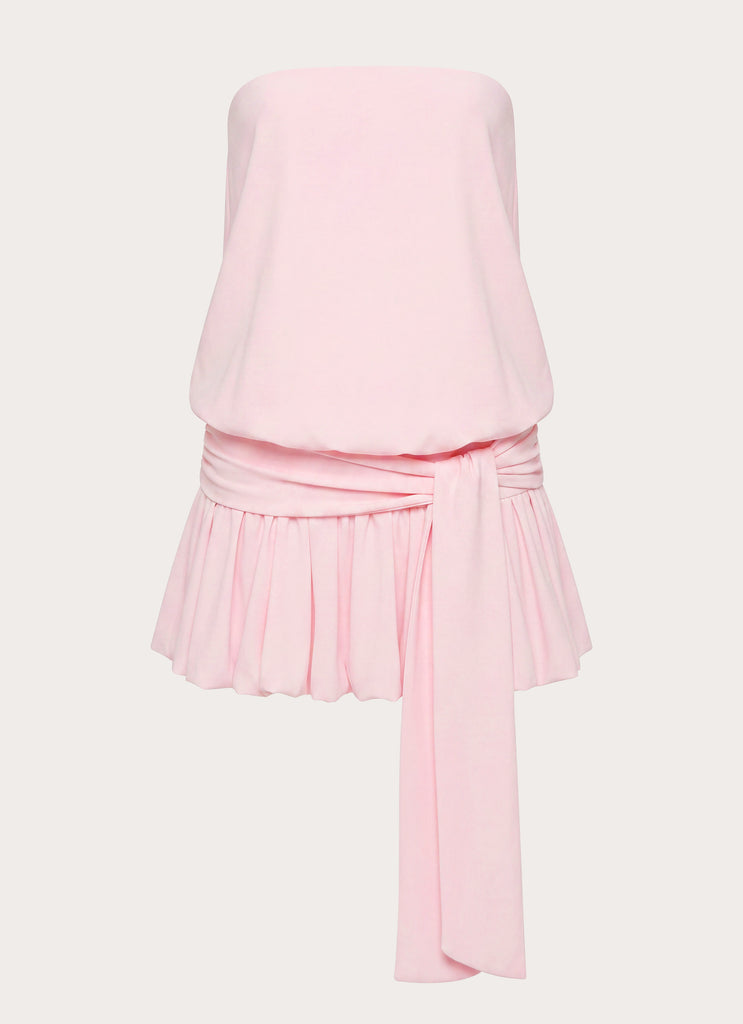 Mazie Strapless Mini Dress - Pink