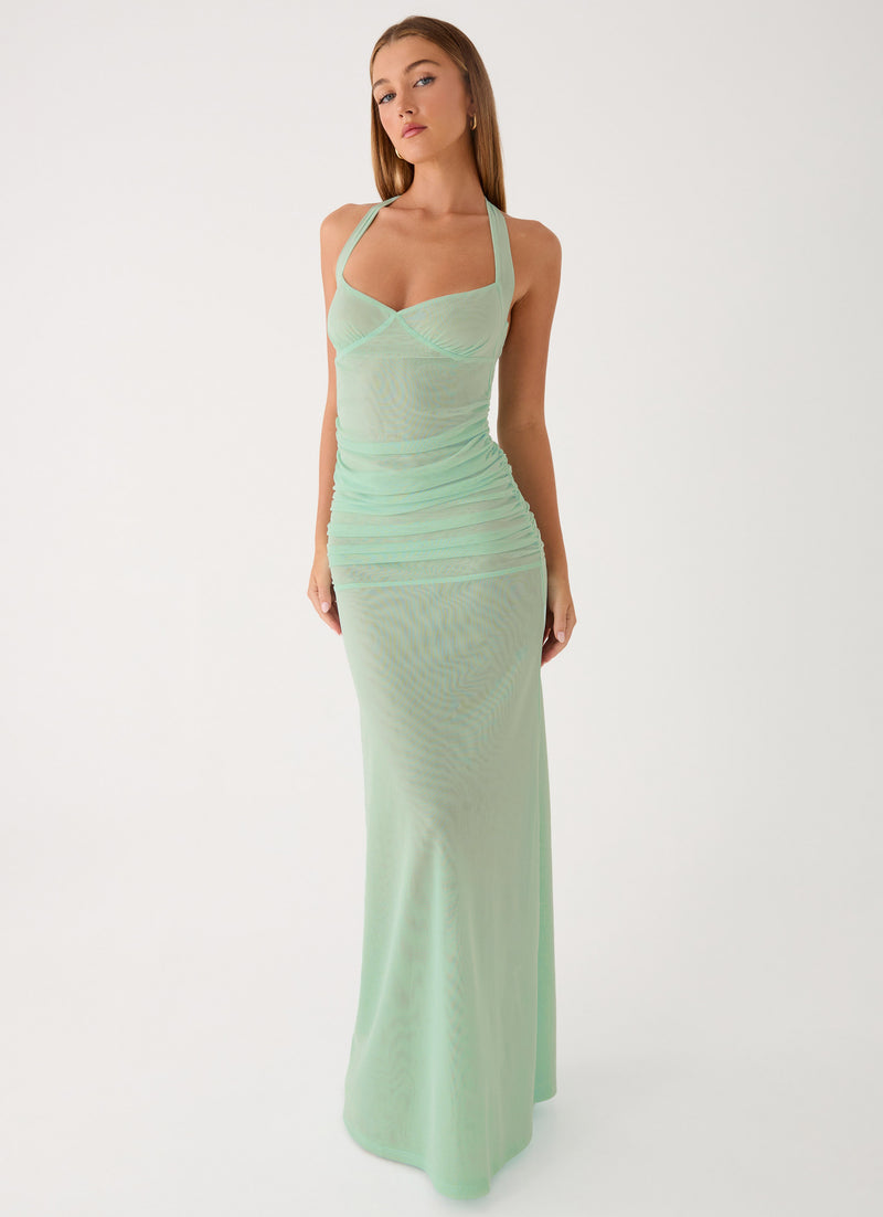 Mirabella Maxi Dress - Aqua
