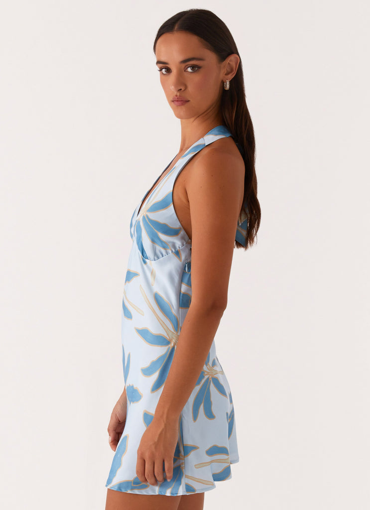 Miss Summer Mini Dress - Opulent Blue