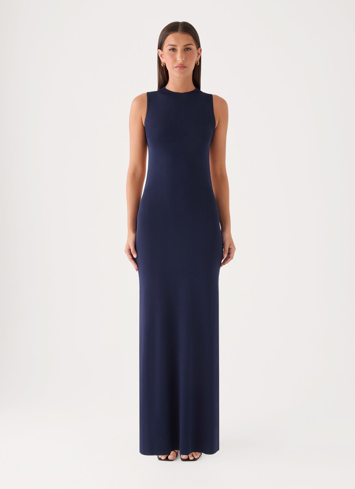 Monroe Knit Maxi Dress - Royal Blue
