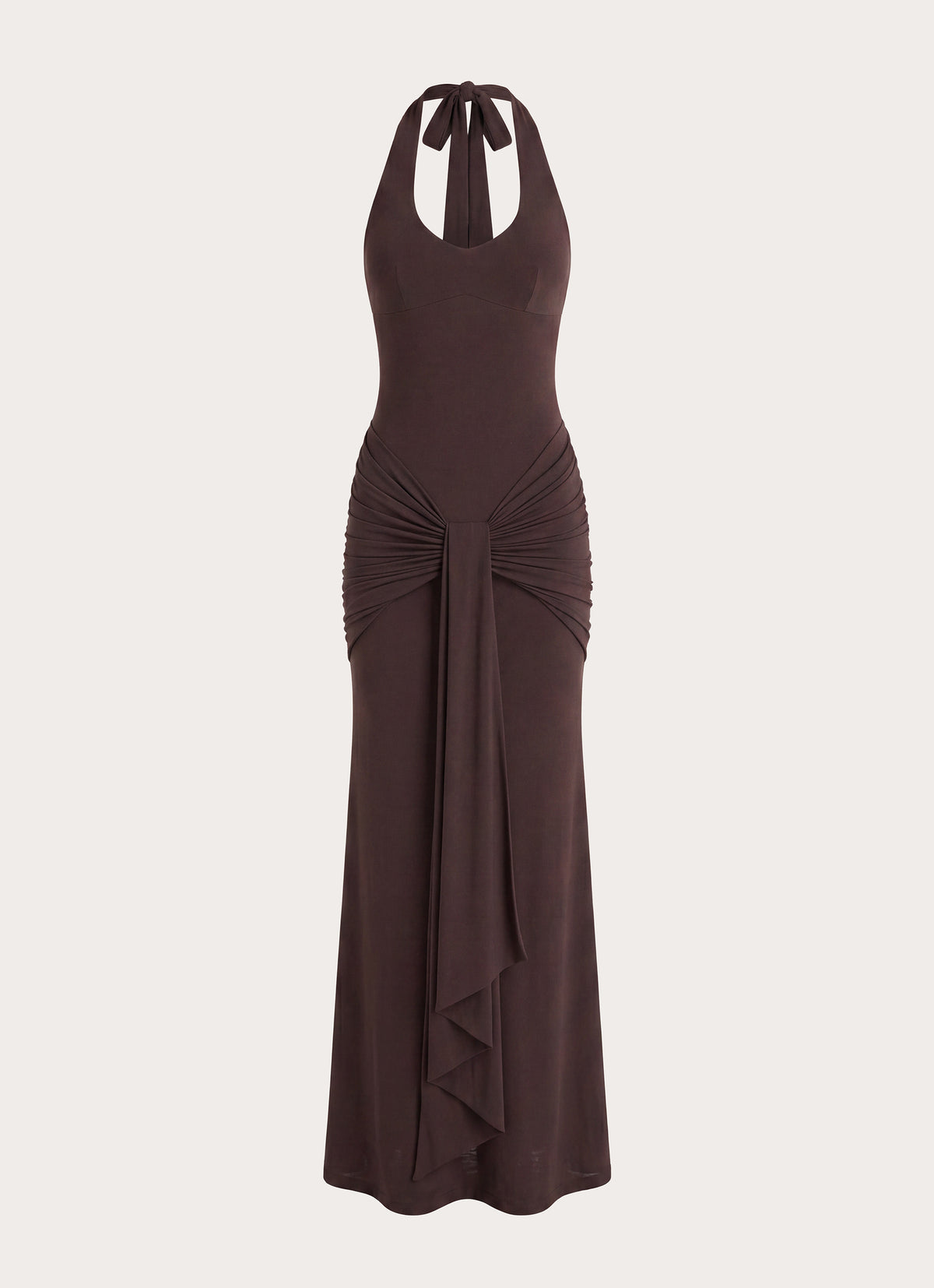 Myrhee Maxi Dress - Chocolate