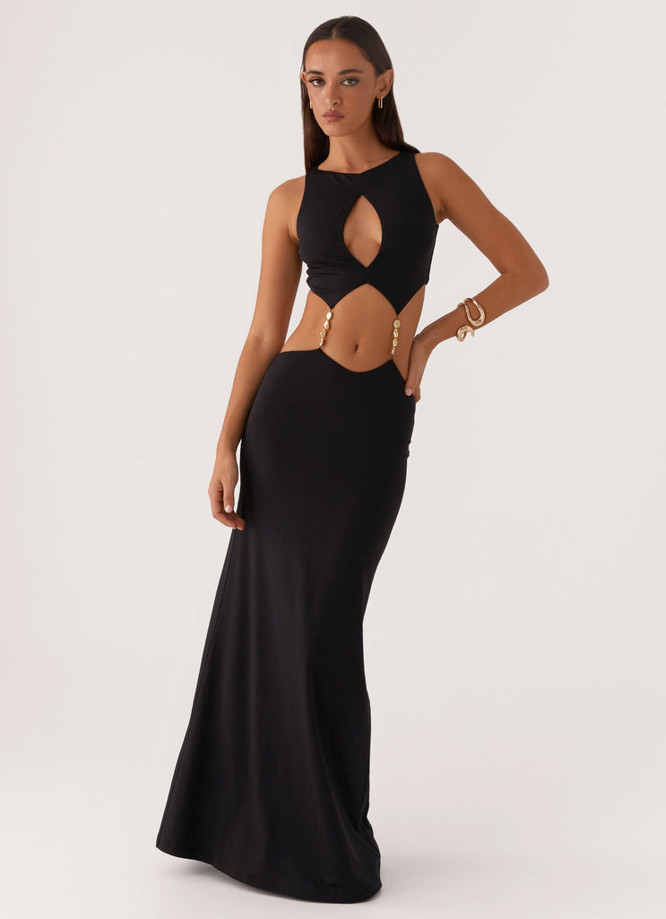 Nadiya Maxi Dress - Black