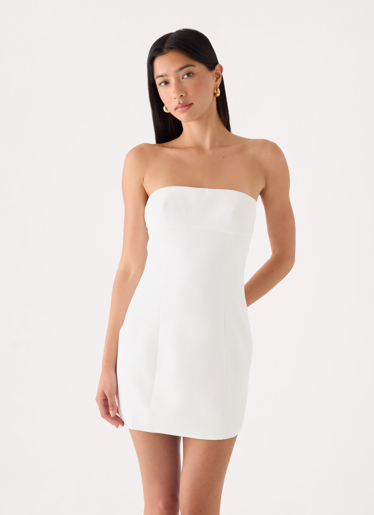 Naomee Mini Dress - White