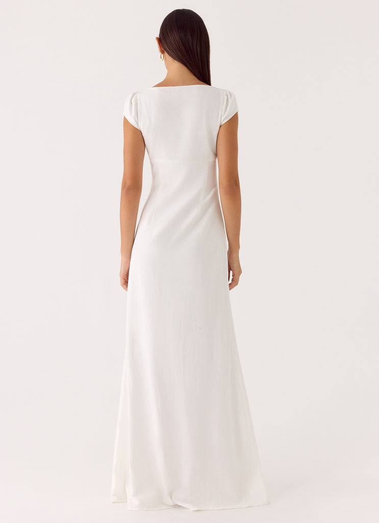 Never Really Over Maxi Dress - White