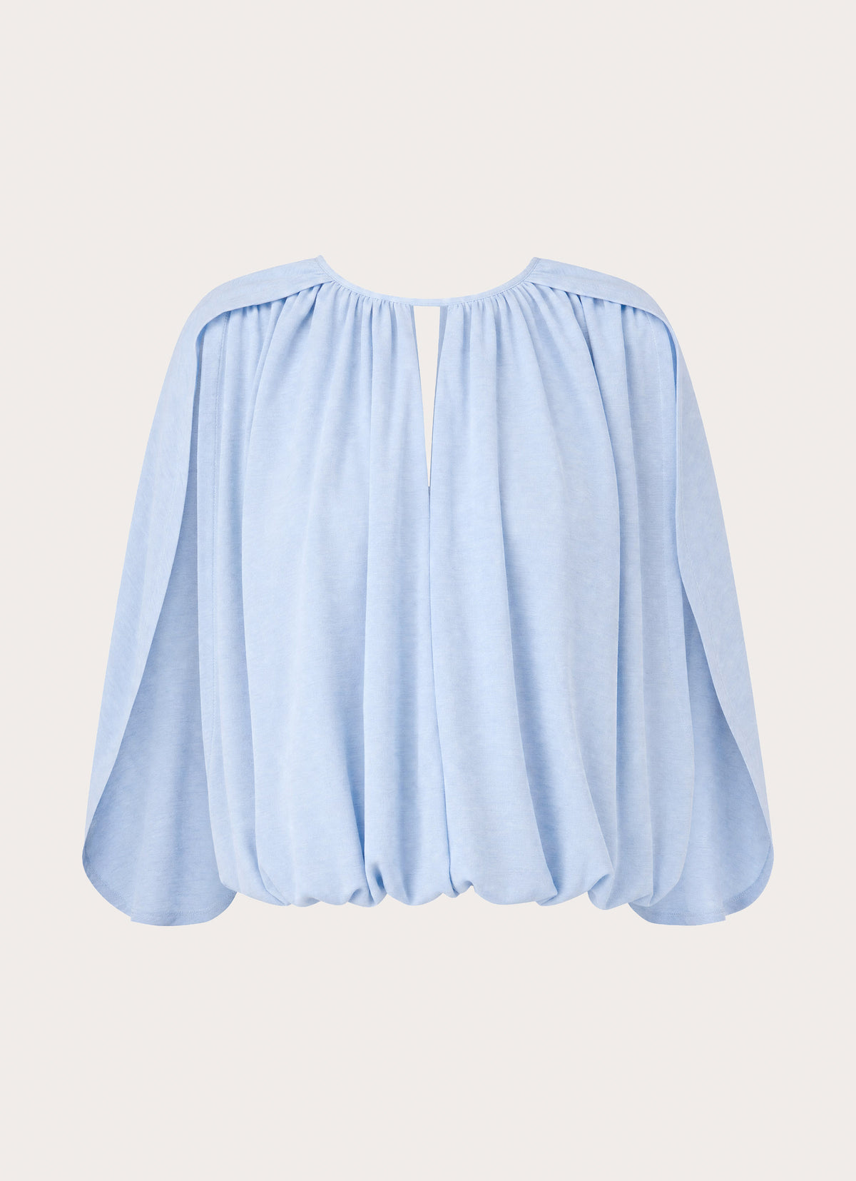 Nilima Draped Top - Blue