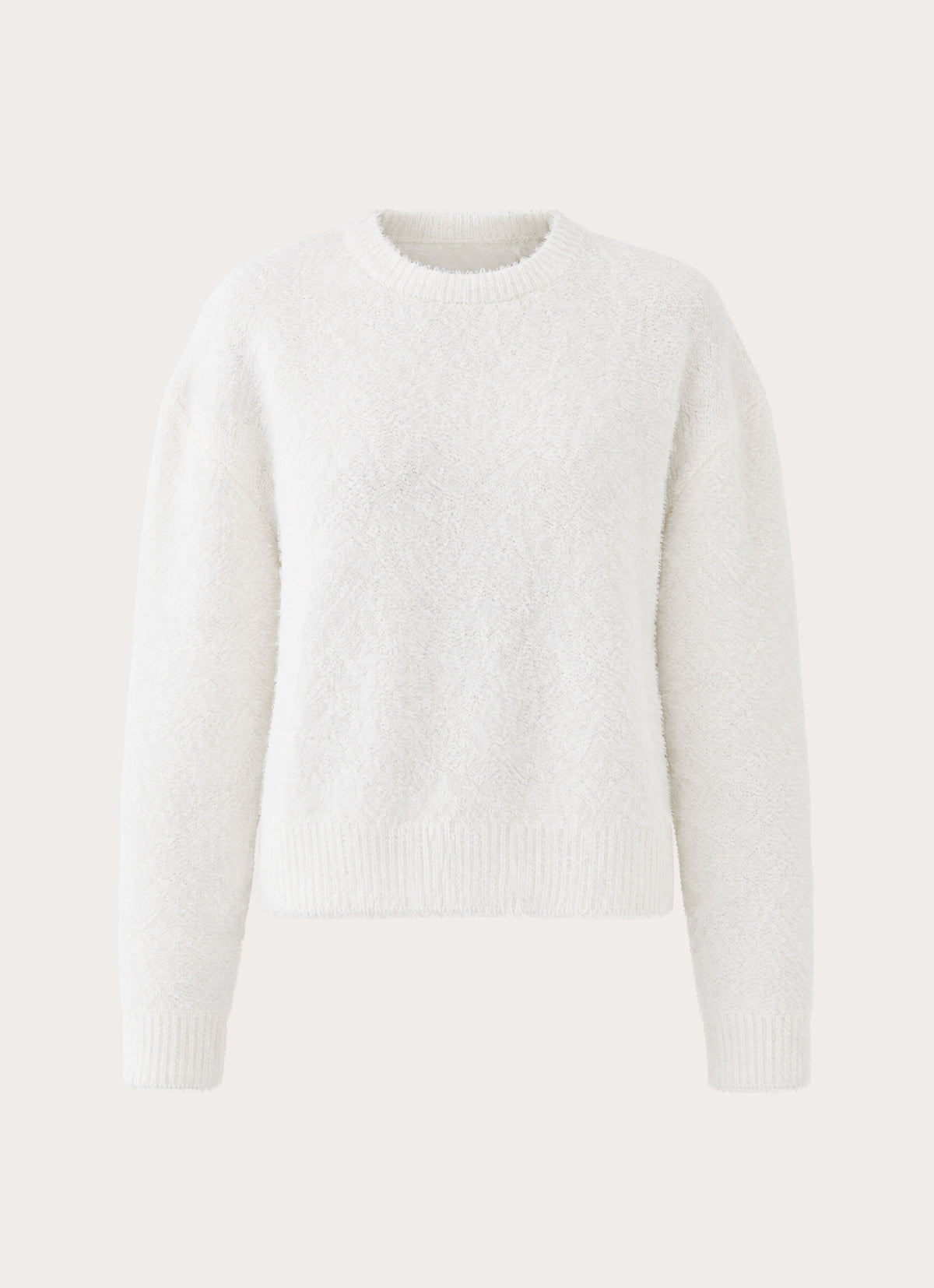 Nolina Knit Sweater - White