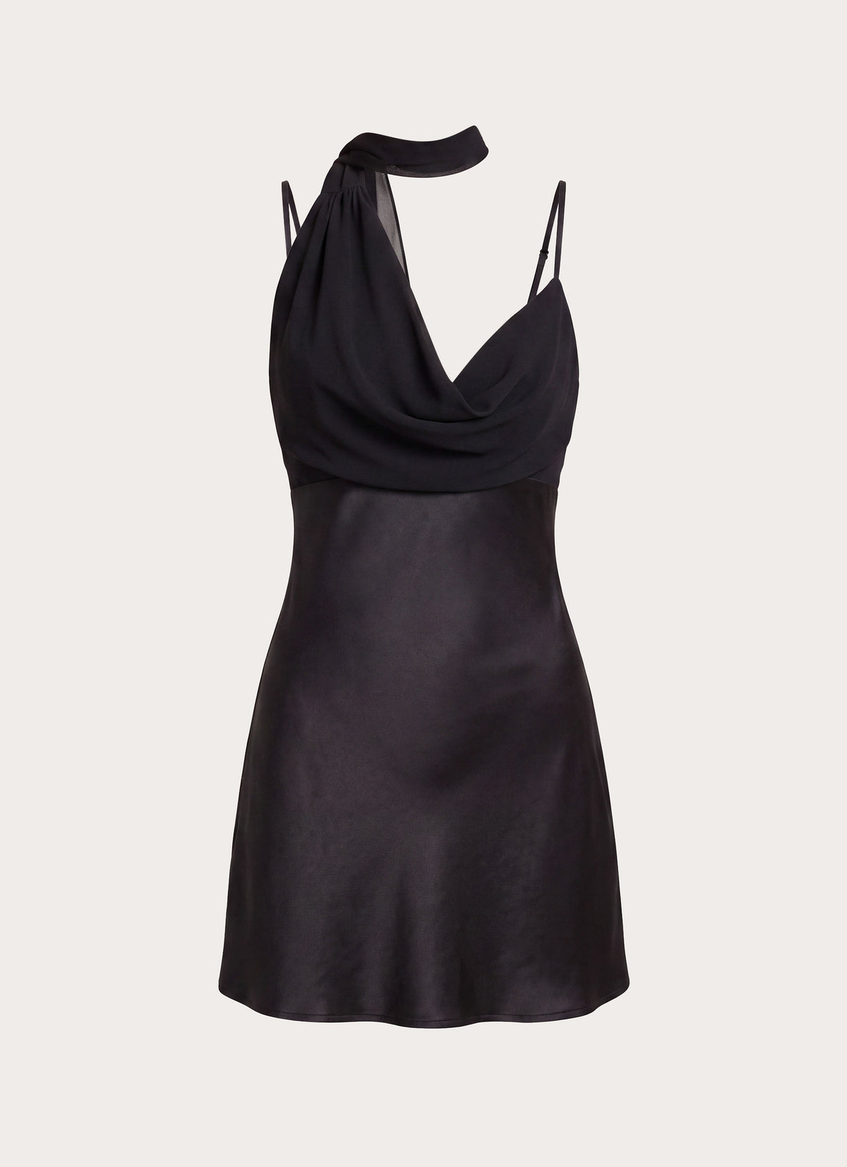 Nymera Scarf Micro Mini - Black