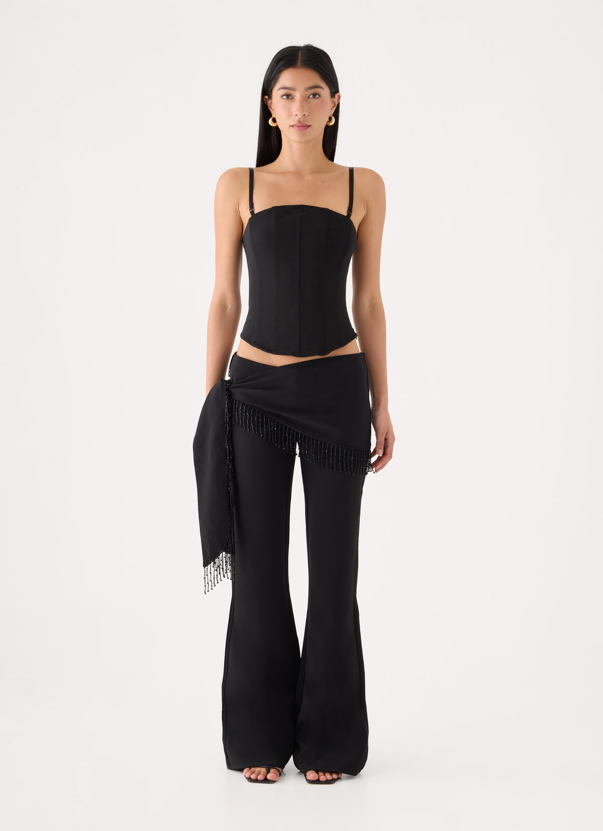 Nymeria Sash Pant - Black