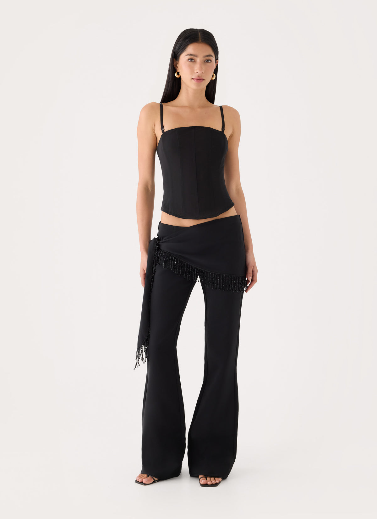 Nymeria Sash Pant - Black