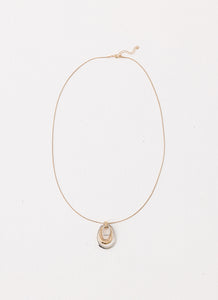 On The Low Necklace - Two Tone