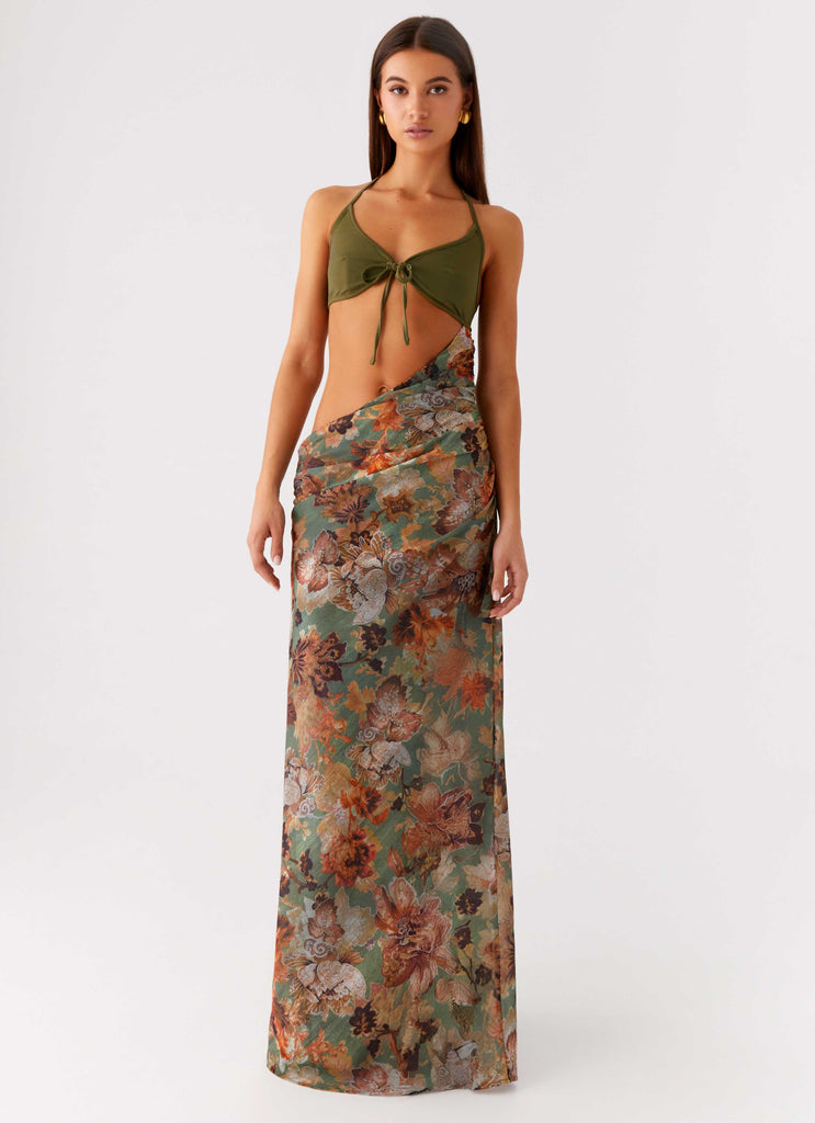 Overgrown Maxi Dress - Vintage Blossom