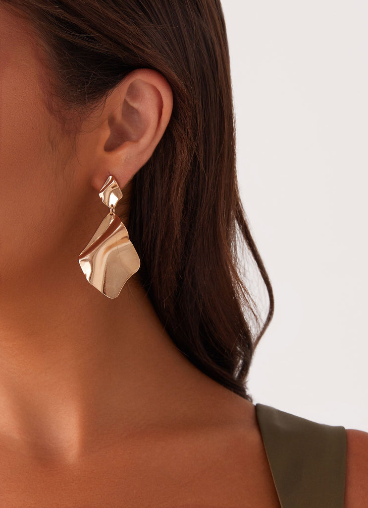 Palermo Earrings - Gold