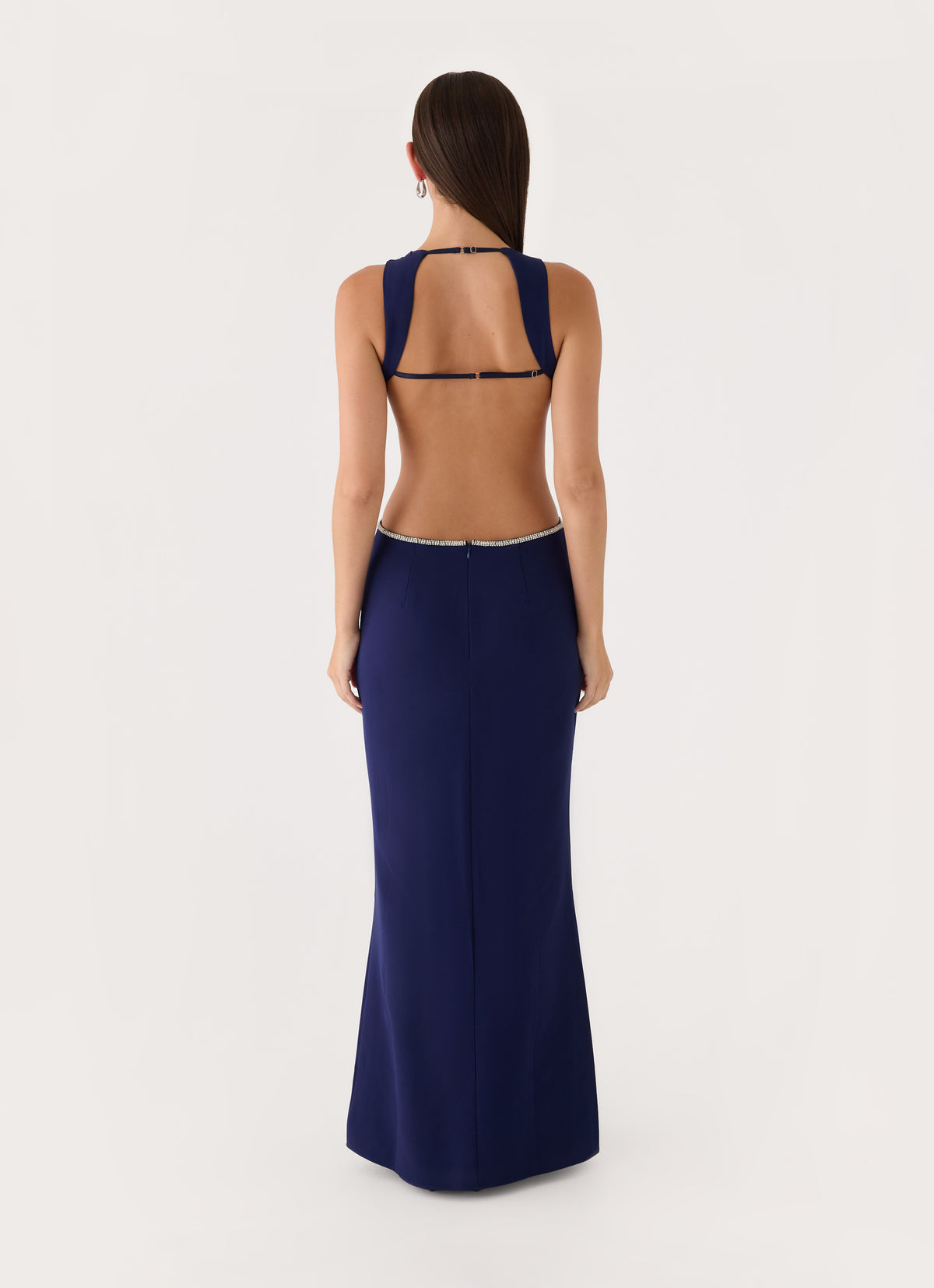 Paloma Cut Out Maxi Dress - Navy