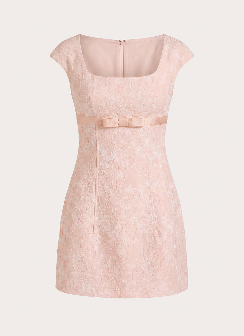 Peaches Mini Dress - Peach