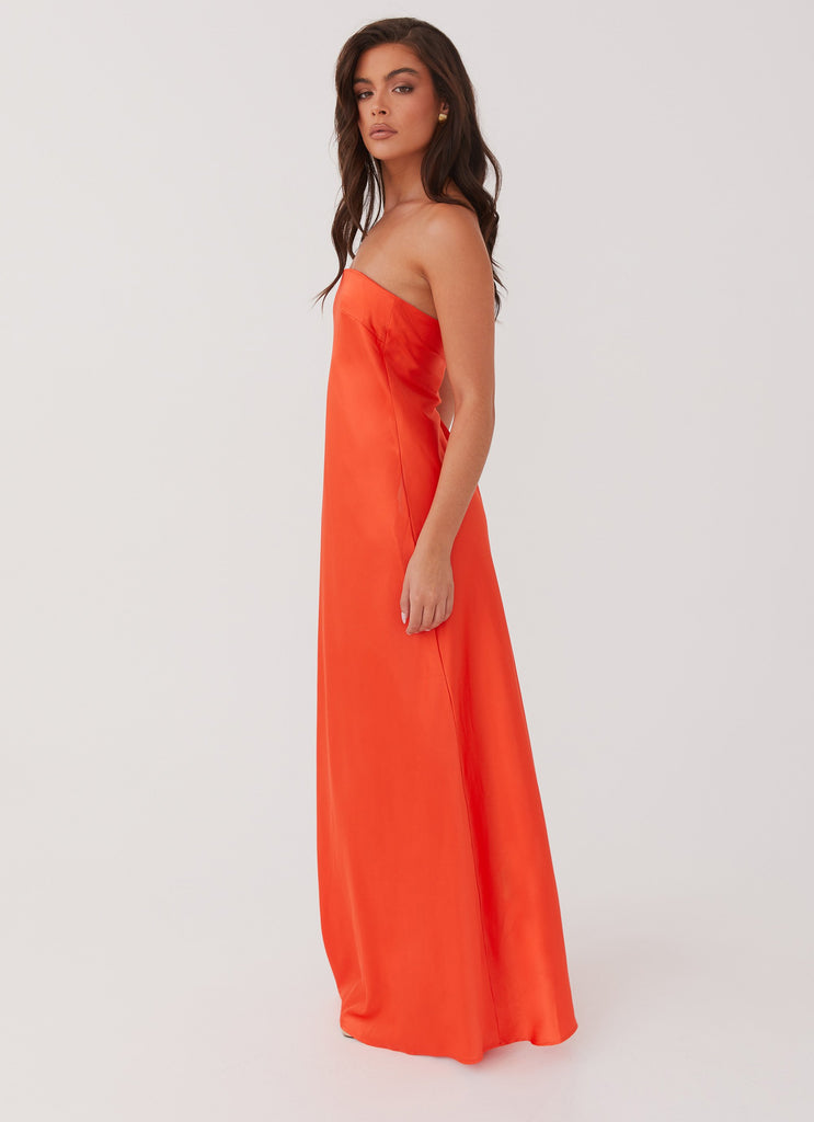 Chantelle Strapless Maxi Dress - Sunset