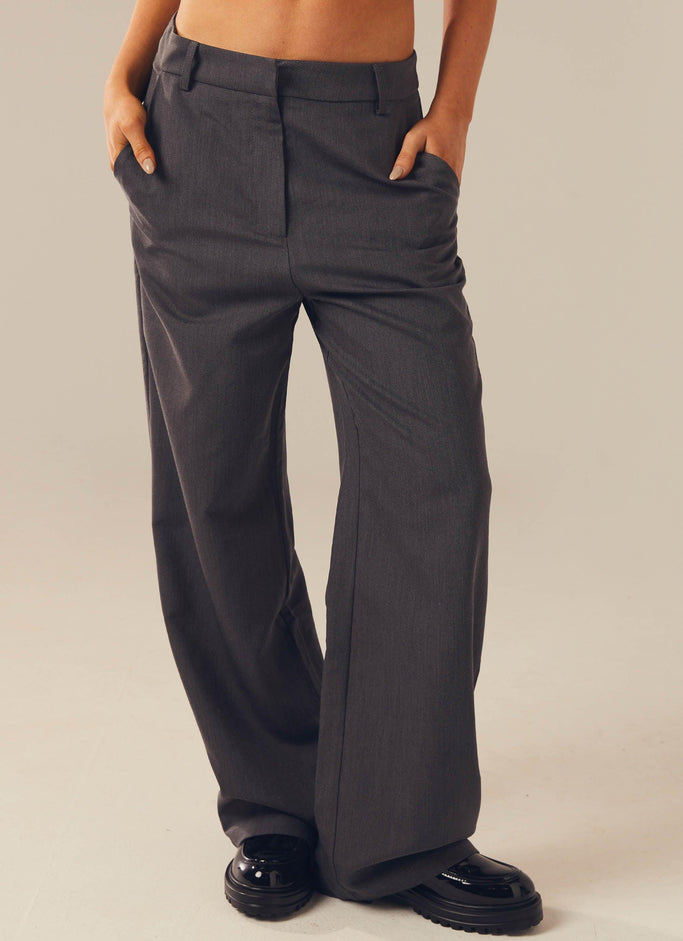 Maggie Pant - Charcoal