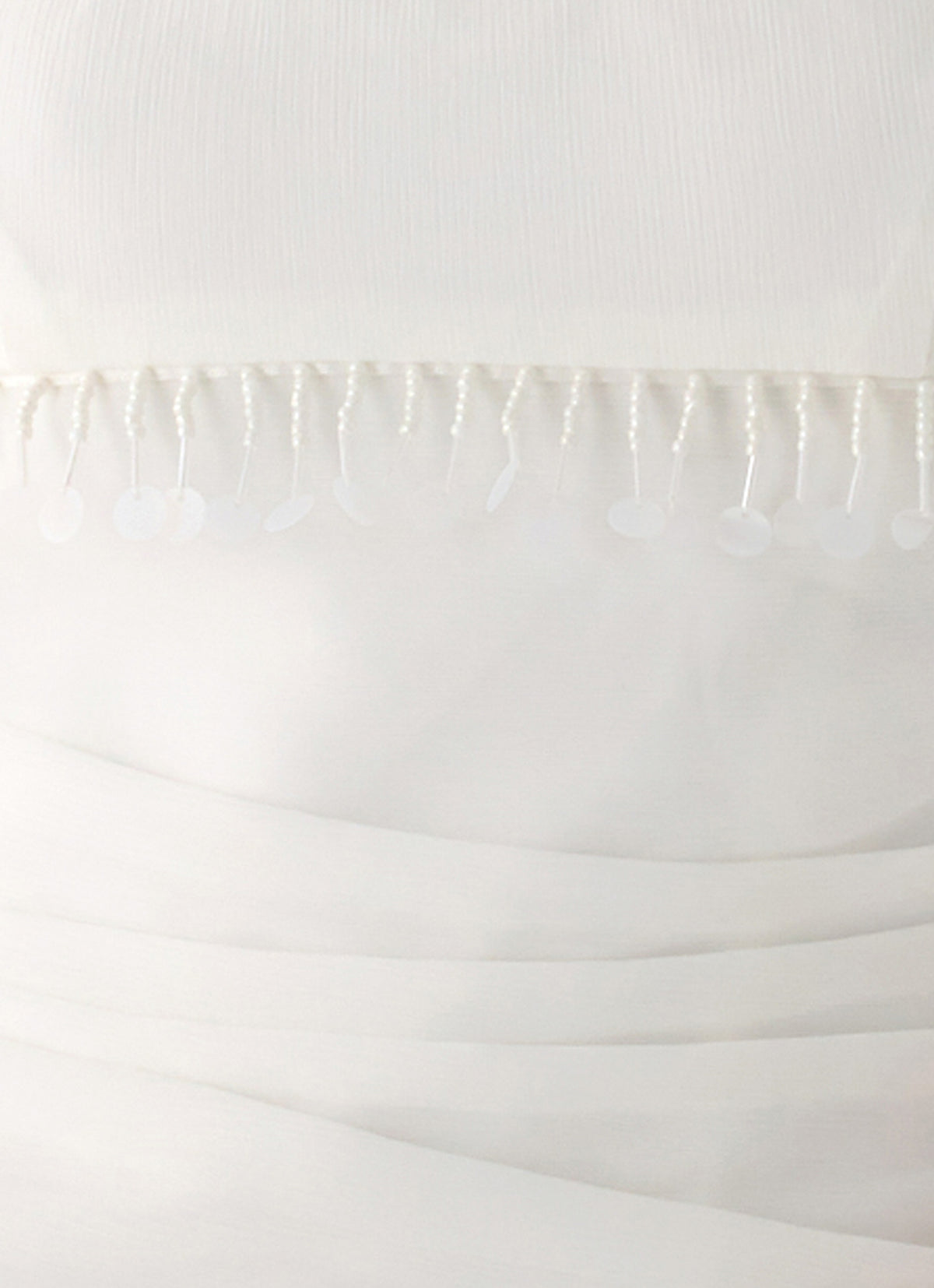 Perfect Celebrity Beaded Top - White