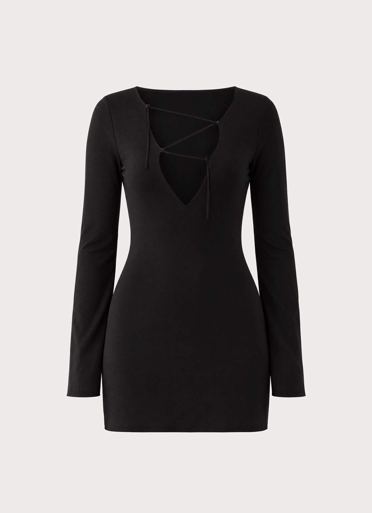 Perry Mini Dress - Washed Black