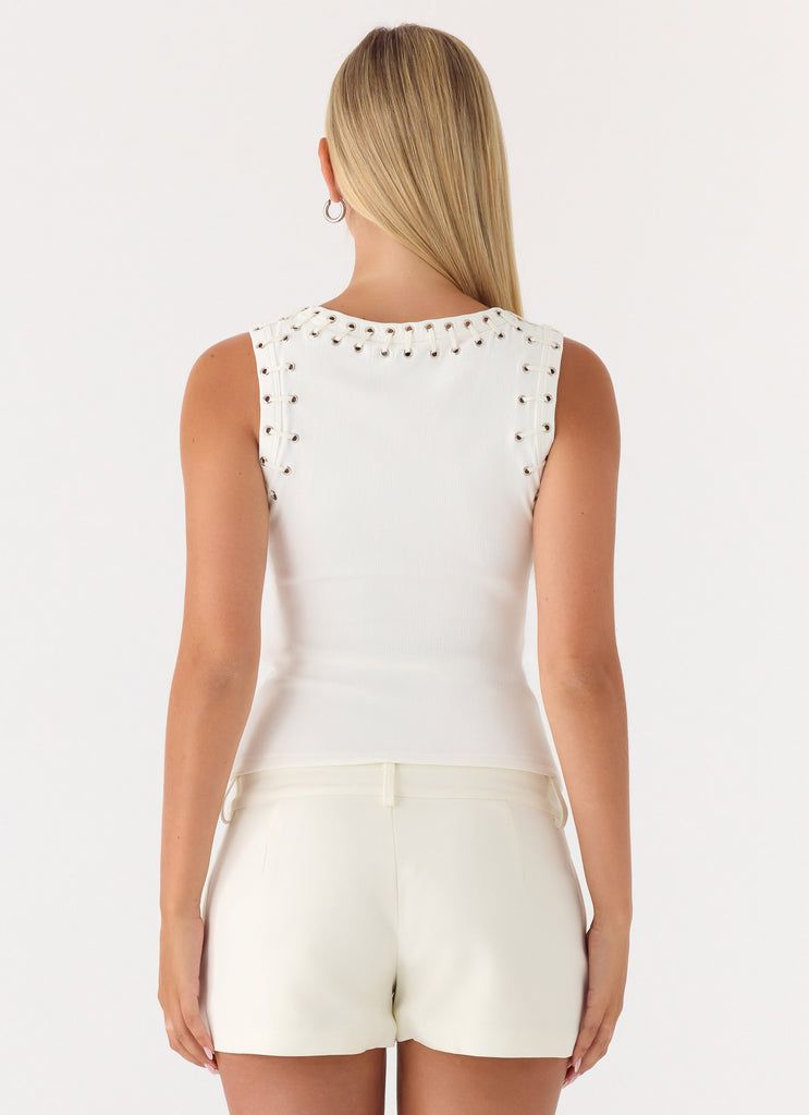 Play For It Top - Ivory