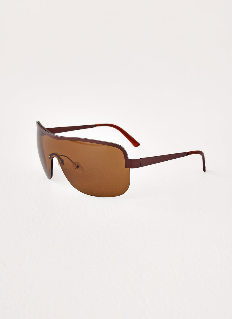 Pure Attitude Sunglasses - Brown