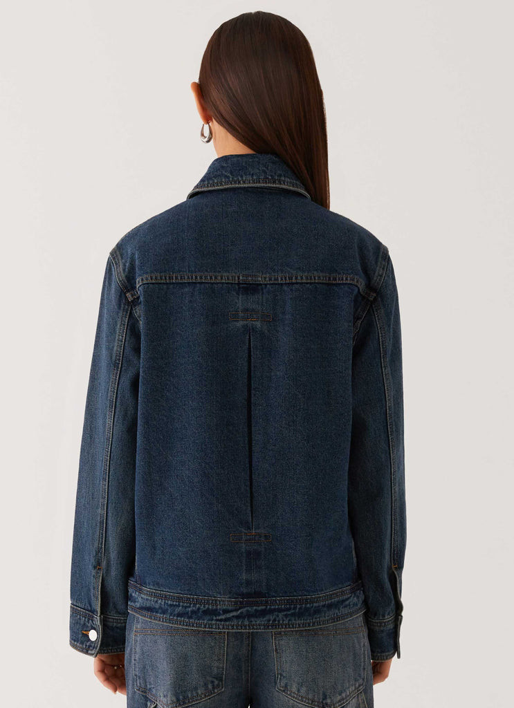 Raelynn Denim Jacket - Indigo